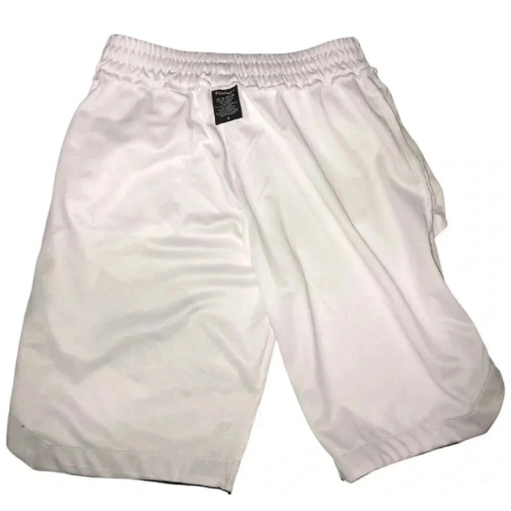 LIKE-NEW Vintage Brand Rumor Has It Basketball White Shorts Men’s Size Small‎ - Picture 6 of 9